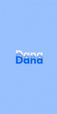 Name DP: Dana