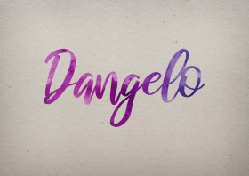 Dangelo Watercolor Name DP