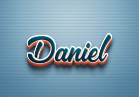 Cursive Name DP: Daniel