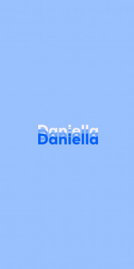 Name DP: Daniella