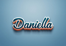 Cursive Name DP: Daniella