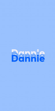 Name DP: Dannie