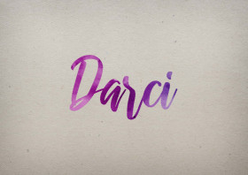 Darci Watercolor Name DP
