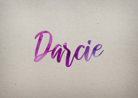 Darcie Watercolor Name DP