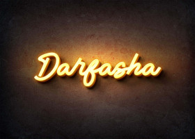 Glow Name Profile Picture for Darfasha