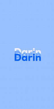 Name DP: Darin