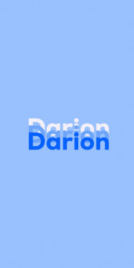 Name DP: Darion