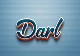 Cursive Name DP: Darl