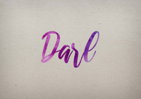 Darl Watercolor Name DP