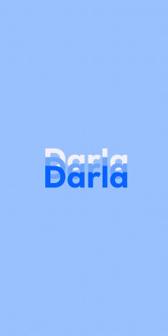 Name DP: Darla