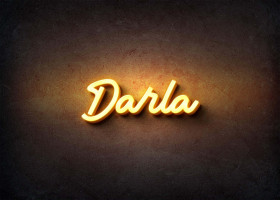 Glow Name Profile Picture for Darla