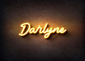 Glow Name Profile Picture for Darlyne