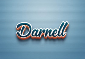Cursive Name DP: Darnell
