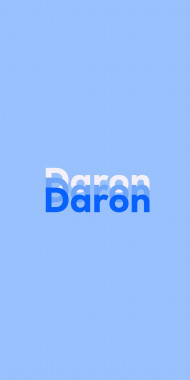 Name DP: Daron