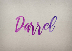 Darrel Watercolor Name DP