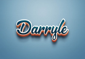 Cursive Name DP: Darryle
