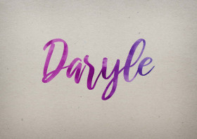 Daryle Watercolor Name DP