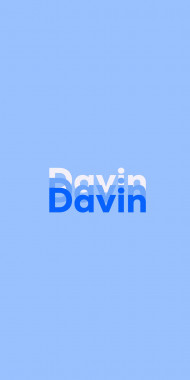 Name DP: Davin