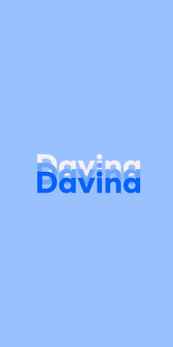 Name DP: Davina