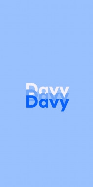 Name DP: Davy