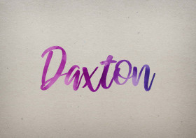 Daxton Watercolor Name DP