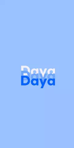 Name DP: Daya