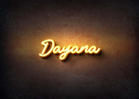 Glow Name Profile Picture for Dayana