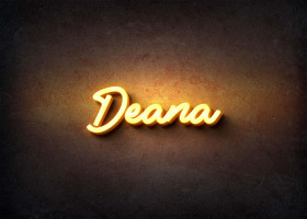 Glow Name Profile Picture for Deana
