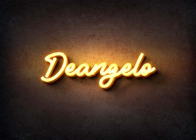 Glow Name Profile Picture for Deangelo