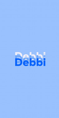 Name DP: Debbi
