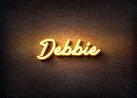 Glow Name Profile Picture for Debbie