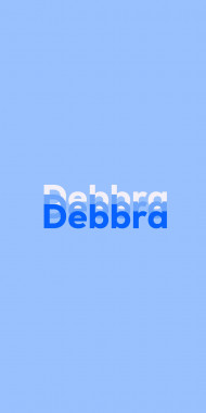 Name DP: Debbra
