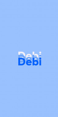Name DP: Debi