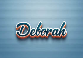 Cursive Name DP: Deborah