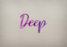 Deep Watercolor Name DP