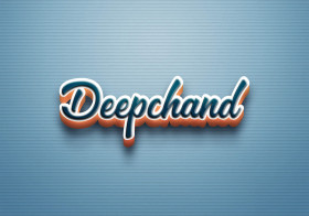 Cursive Name DP: Deepchand