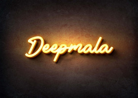 Glow Name Profile Picture for Deepmala