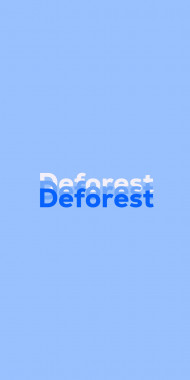 Name DP: Deforest
