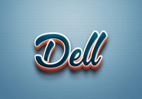Cursive Name DP: Dell