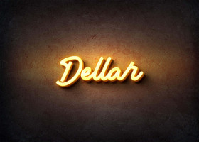 Glow Name Profile Picture for Dellar