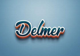 Cursive Name DP: Delmer