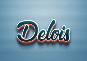 Cursive Name DP: Delois