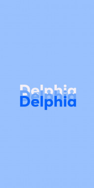 Name DP: Delphia