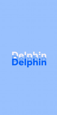 Name DP: Delphin