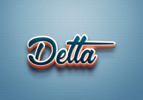 Cursive Name DP: Delta