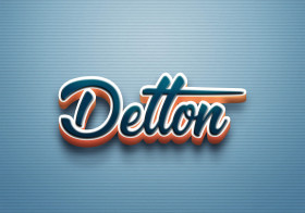 Cursive Name DP: Delton