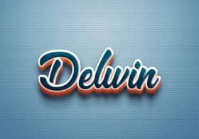 Cursive Name DP: Delwin