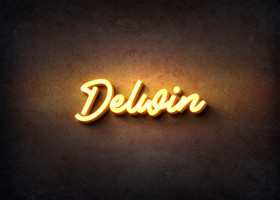 Glow Name Profile Picture for Delwin