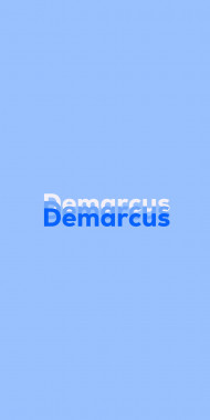 Name DP: Demarcus