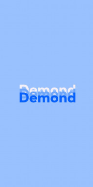 Name DP: Demond